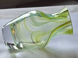 Vase Kristallglas, unbenutzt, Dorotheenhütte Schwarzwald