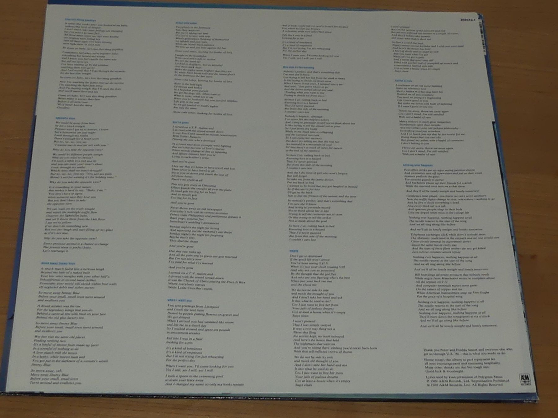Dischi in vinile: DEL AMITRI: WAKING HOURS - A&M – Nuovo (secondo la descrizione) da Fahrwangen venduto da Swirl2 2