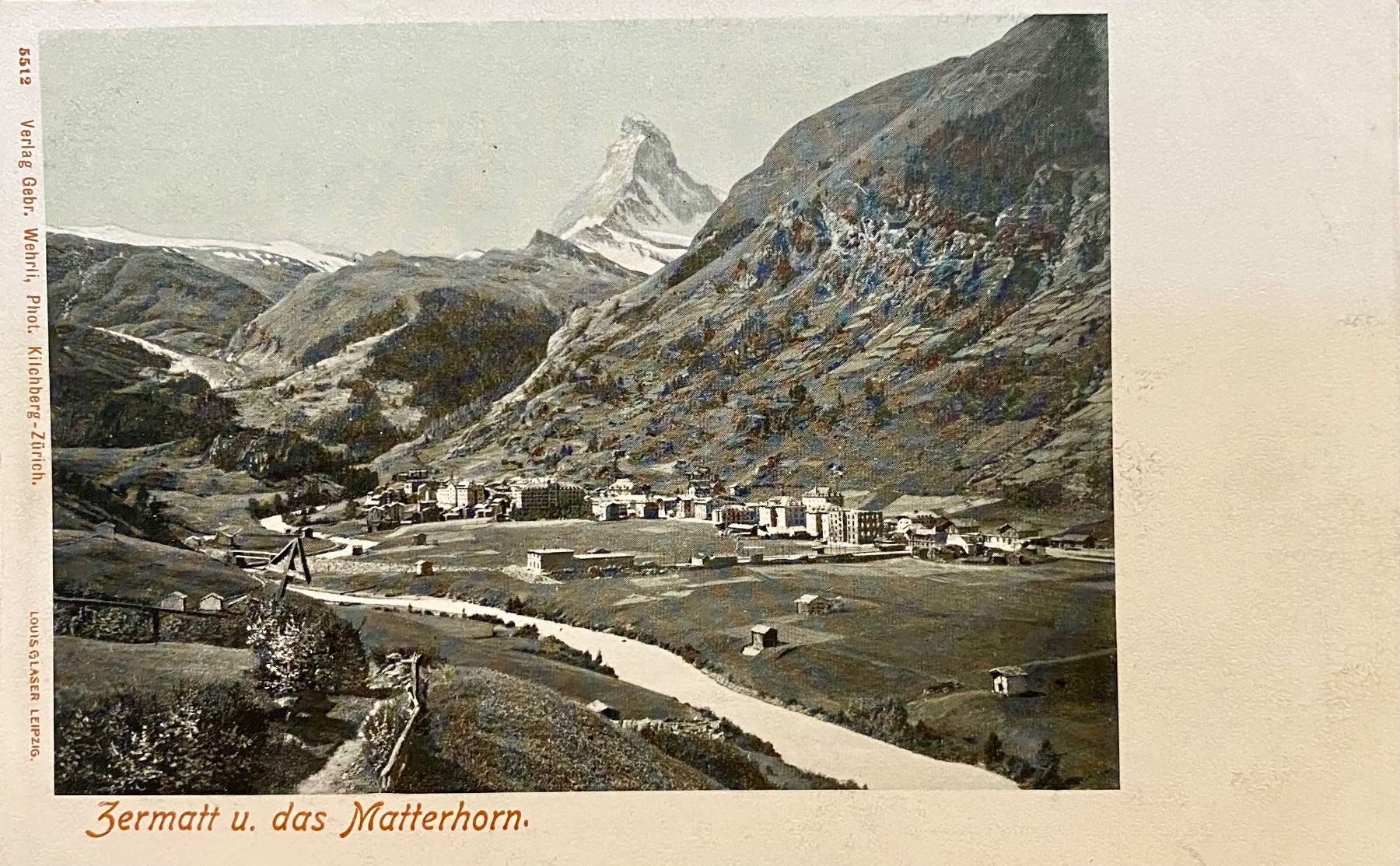 Cartoline postali: ZERMATT & das Matterhorn – Usato da Root venduto da ENGLAND-TREASURES 1