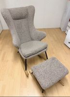 Schaukelstuhl DeLuxe mit Hocker von Quax