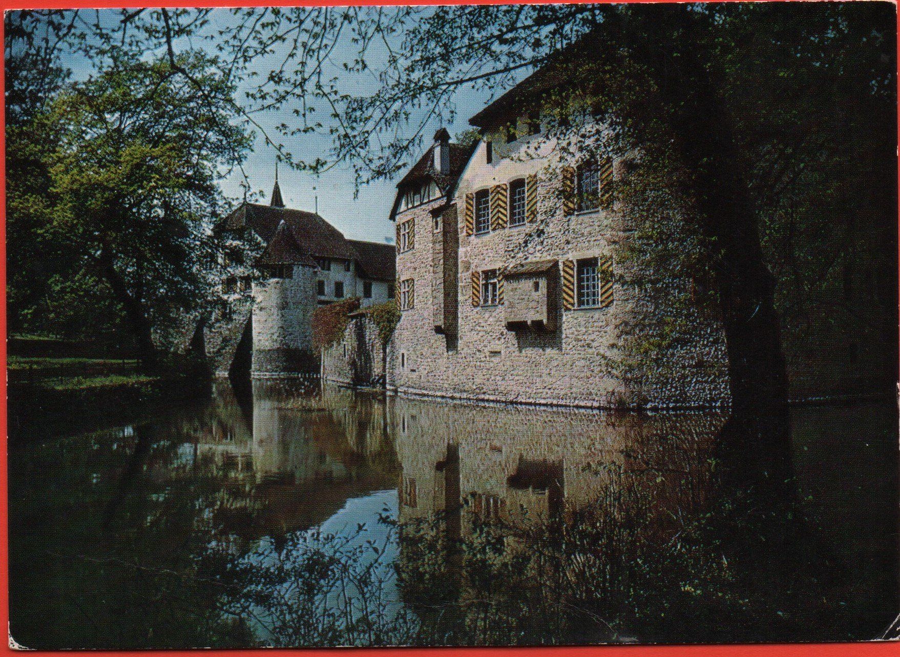 Ansichtskarten: HALLWIL Schloss – Gebraucht aus Jona von philajona