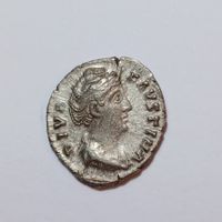 Denar (AR) Faustina die Ältere 138-140 Römisches Reich