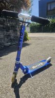 Micro Scooter blau, Special Edition mit LED