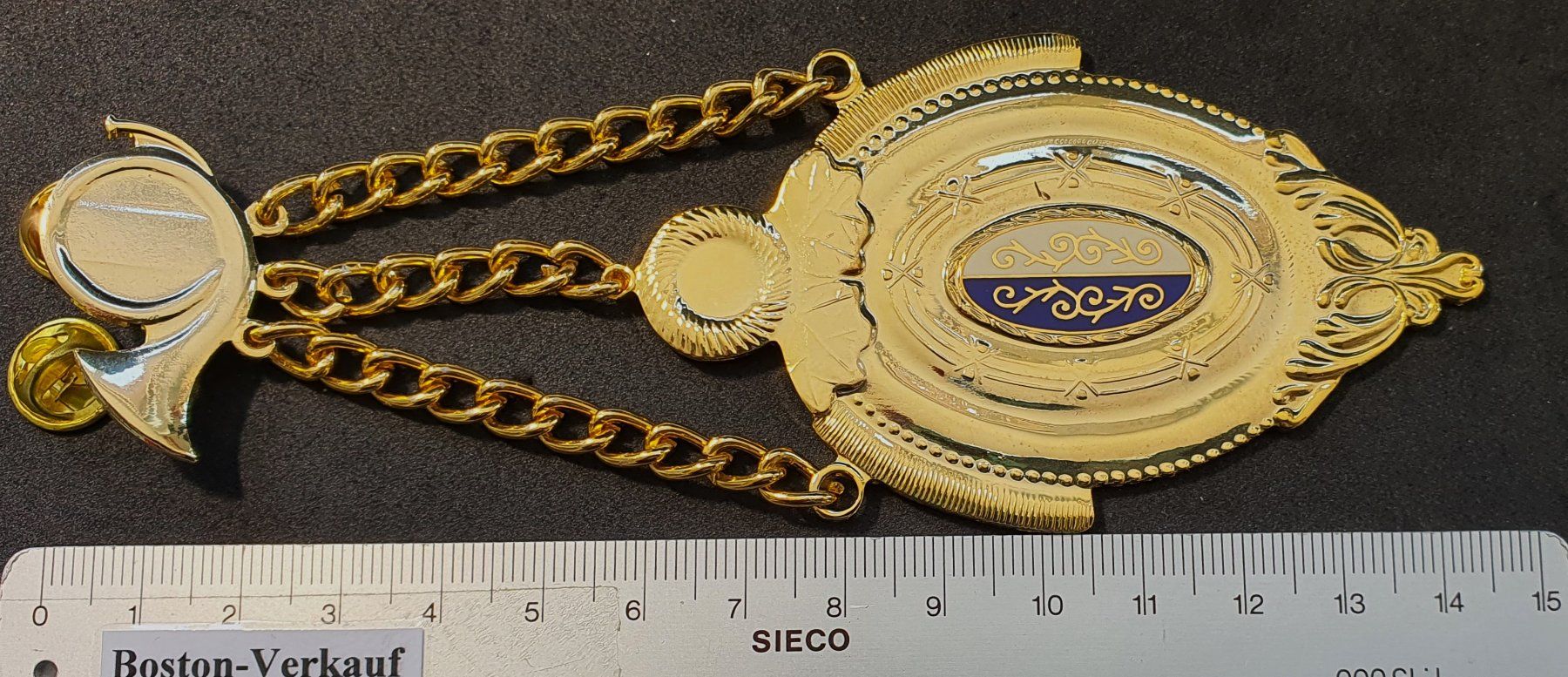 Plaketten & Abzeichen: Box183 - Grosser Pin PTT Post Postverwaltung Luzern – Gebraucht aus Reinach BL von Boston-Verkauf 6