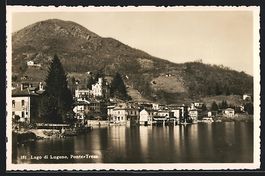Ponte-Tresa /Lago di Lugano, Vista Parzi