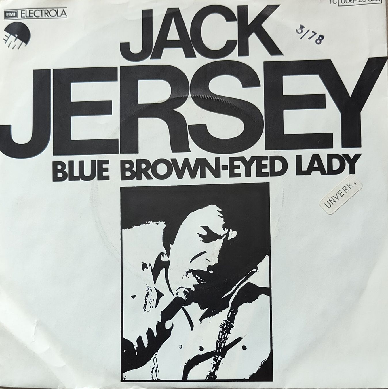 Dischi in vinile: Vinyl-Single Jack Jersey - Blue Brown-Eyed Lady – Usato da Langenthal venduto da Modo39