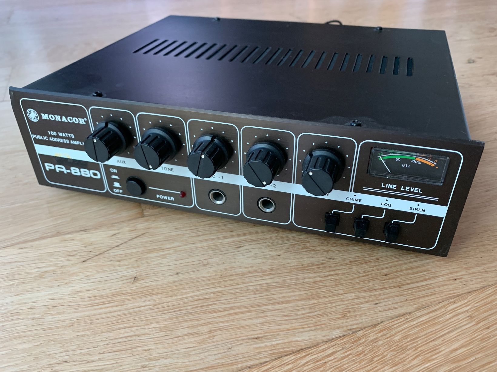 Monacor Amplificatori: Monacor Verstärker 100 Watt – Nuovo (secondo la descrizione) da Wildegg venduto da Elefant42