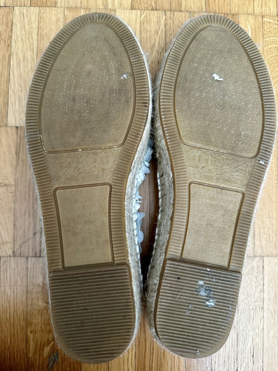 Chaussures femmes: White Floral Espadrilles Size 41 – Neuf (Voir description) à Sorengo par dis_tfq6 3