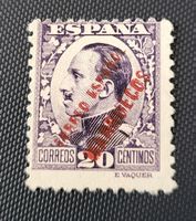 Tanger Spanisches Postamt alte briefmarke