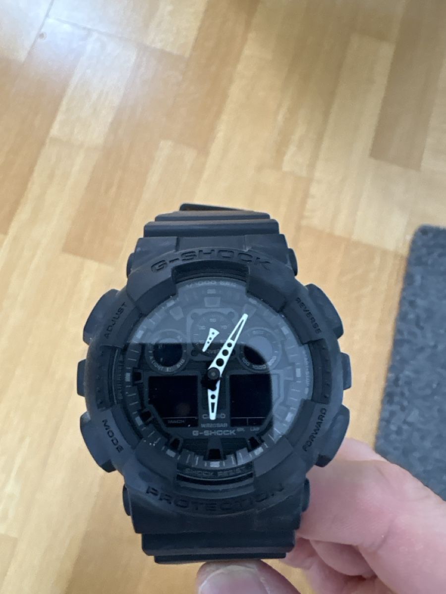 Casio Orologi: Casio Ga 100 matt schwarz – Nuovo (secondo la descrizione) da Münchenbuchsee venduto da goose87 3