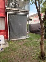 Senkrechtmarkise Tillvex braun Sonnen- und Sichtschutz