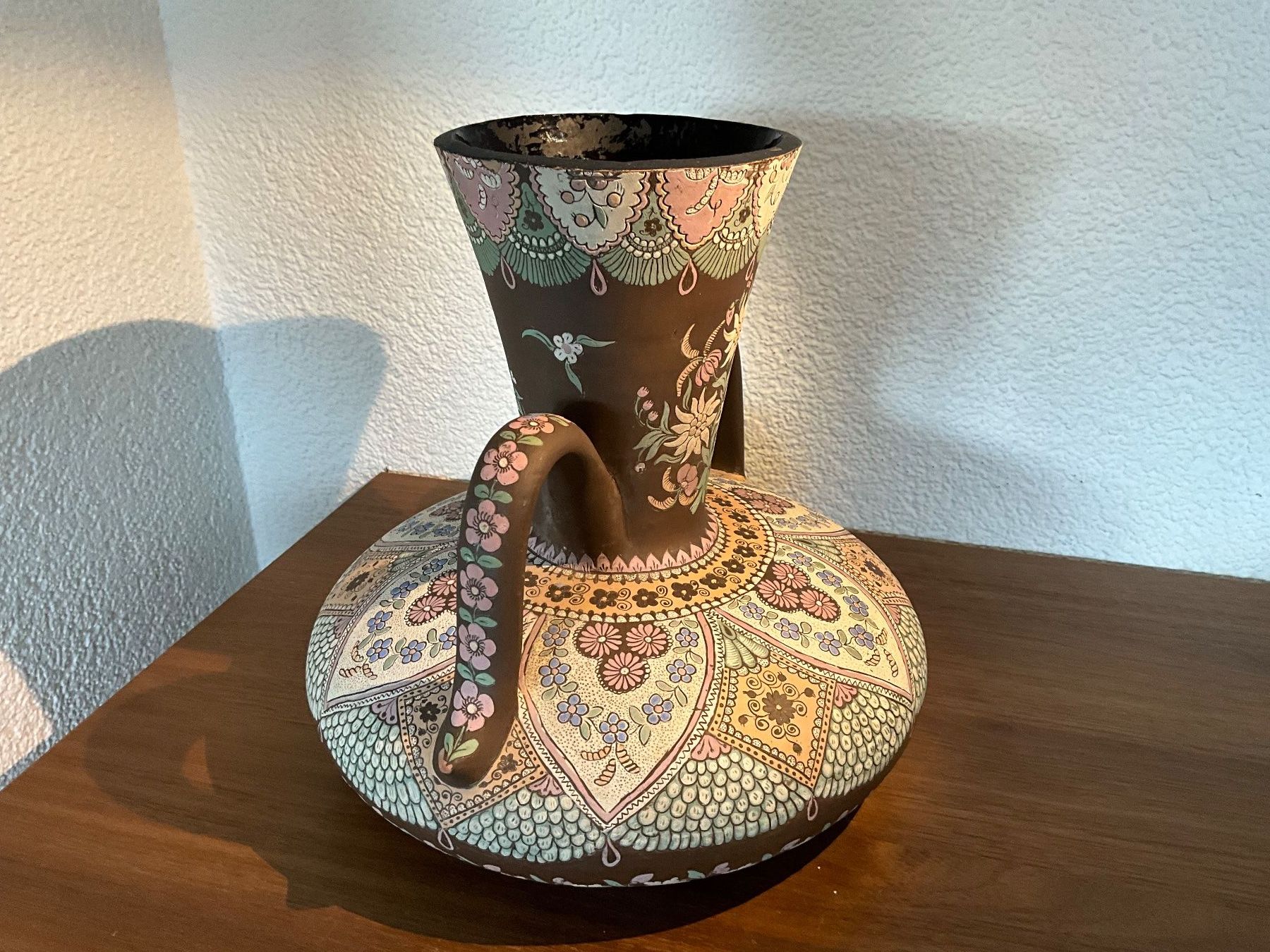 Vasi & Recipienti: Antike „alt Thun“ Vase ca. 1885-1896 – Usato da Zuzwil SG venduto da Malbun11 1