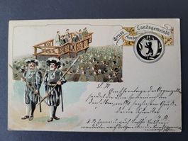 1900, Postkarte von Heiden nach Zürich