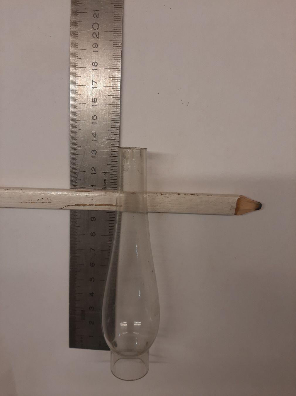 Lampenschirme: Glas für Petrollampe – Gebraucht aus Mels von Melzi 1