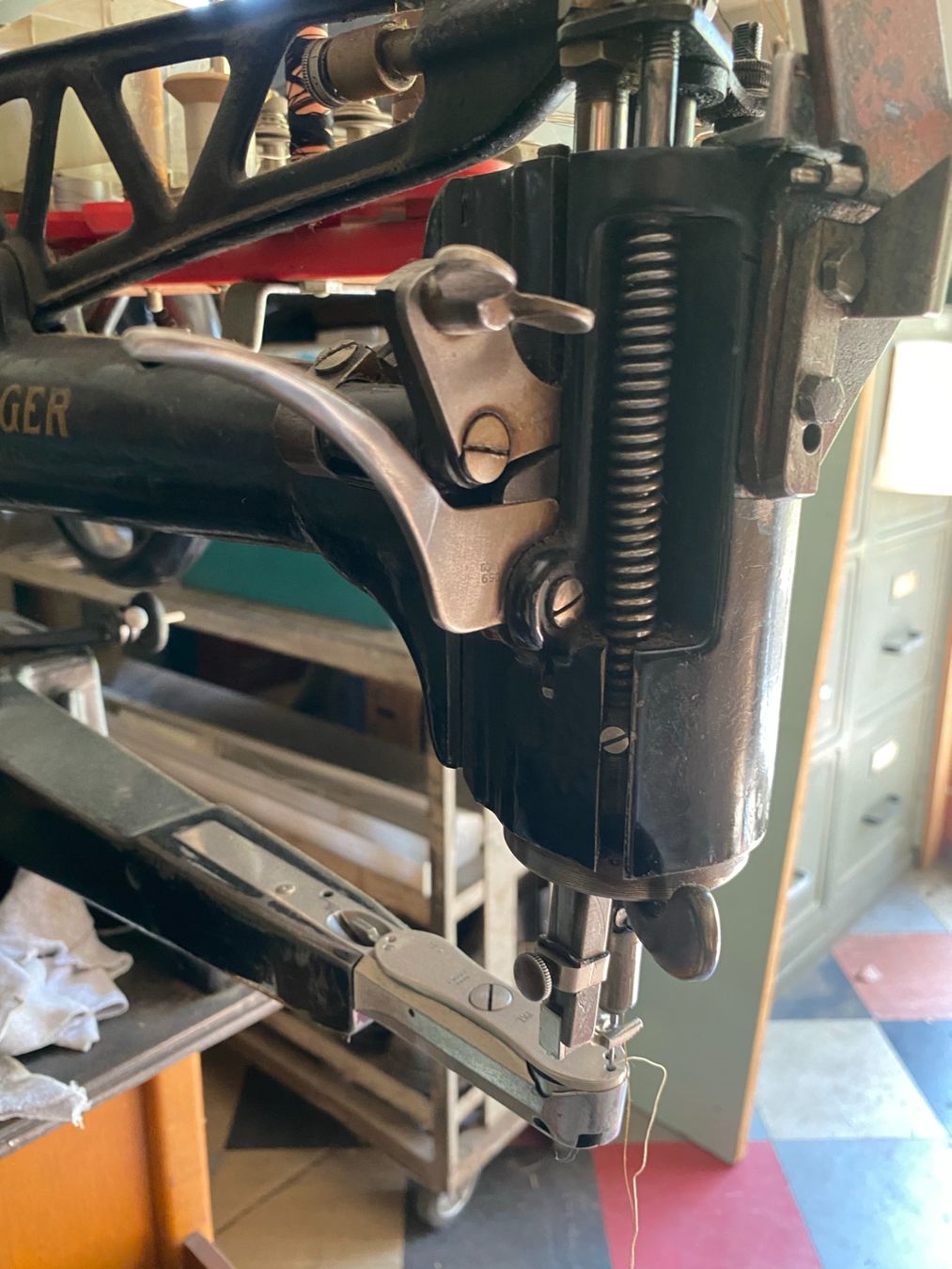 Singer Nähmaschinen: Singer Industrienähmaschine – Gebraucht aus Kriessern von schwedenstahl_fan 2