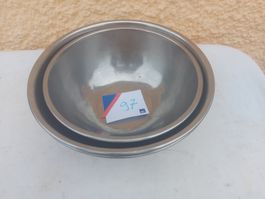 Edelschtahl Schüssel Set 3-teilig ; Edelstahlschüssel (97)