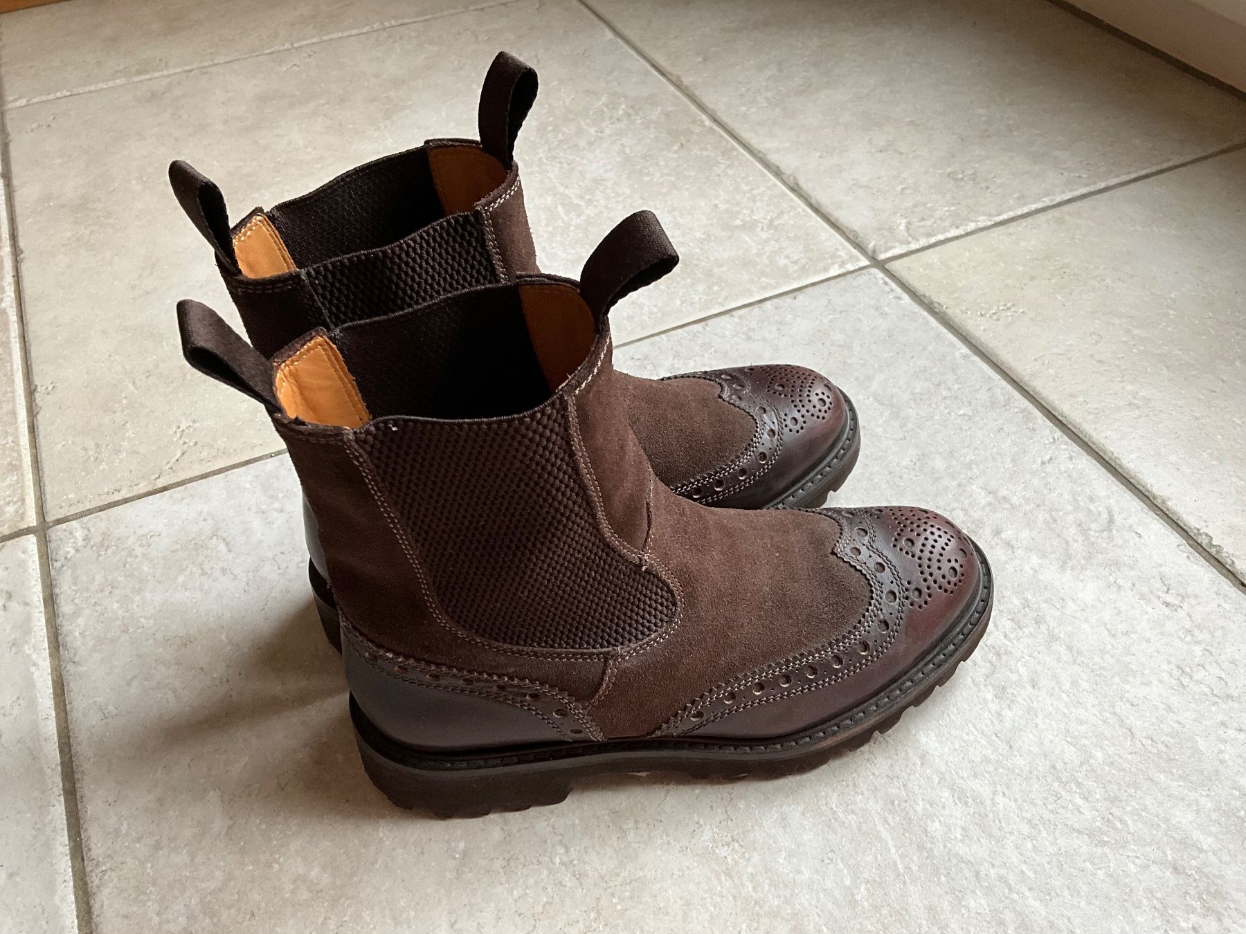 Scarpe da donna: Bottines en cuir et daim – Usato da Meinier venduto da Izabelaanna 2