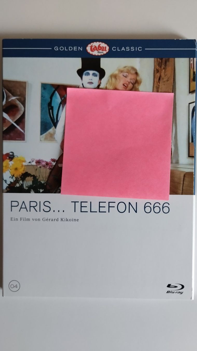 Tutti i DVDs: PARIS ... TELEFON 666 LIM. DIGIPACK BLU-RAY - RAR! – Usato da Basel venduto da Bal-Sagoth