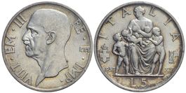 Italien, 5 Lire 1937 (04)