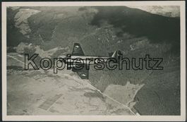 CH Schweiz - Flugzeug JU52 - Militärstempel