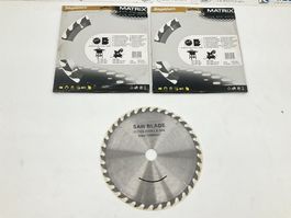 3x MATRIX Sägeblatt ø 250mm /30x2.8 36k