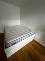 Bett 160x200cm mit Lattenrost, Matratze und Schubladen