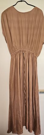 Damen Kleid lang altrosa gebraucht