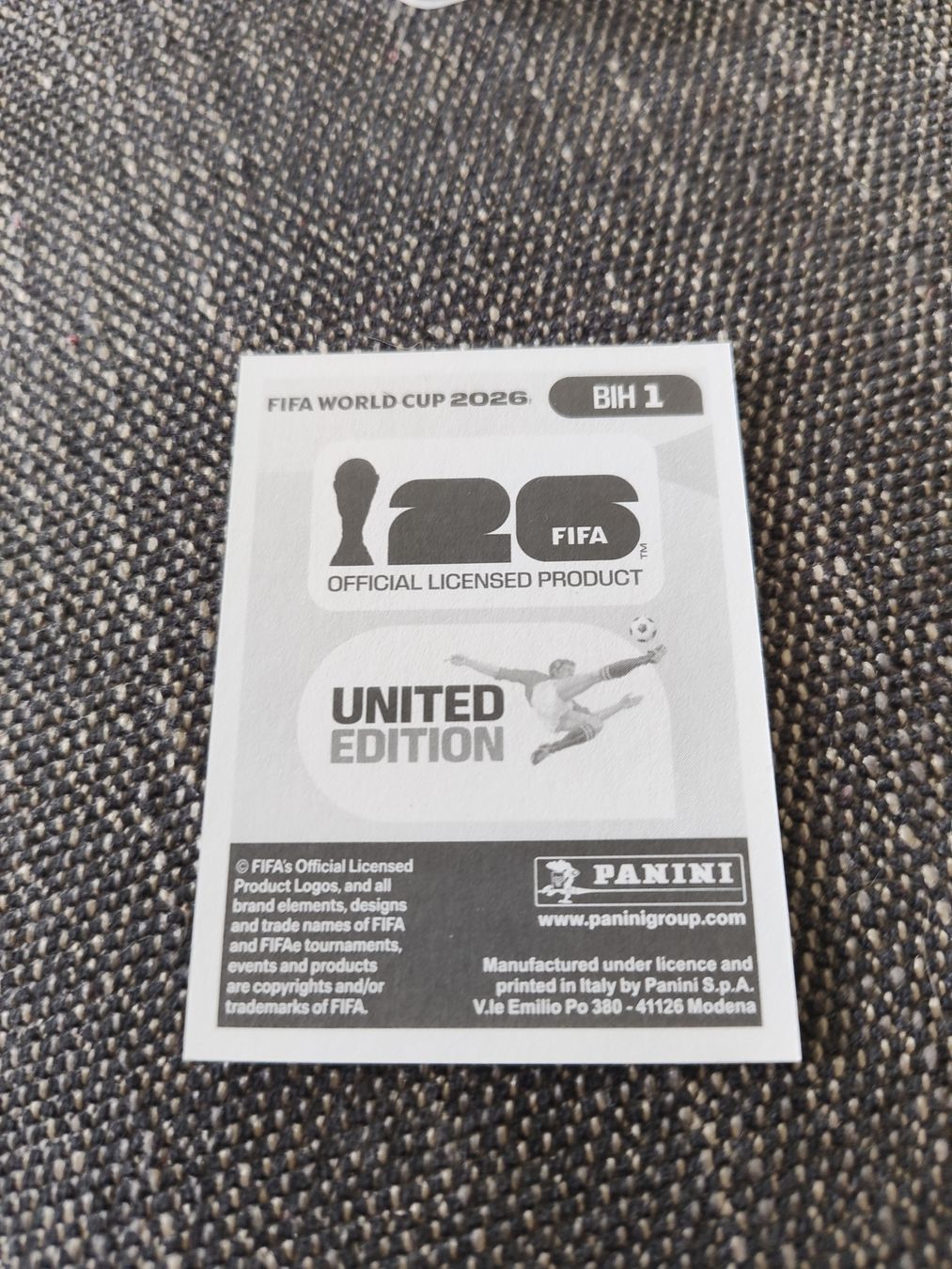 Panini Carte collezionabili: Panini 2026 Wm Bih 1 – Nuovo (secondo la descrizione) da Lieli venduto da Maholo 1