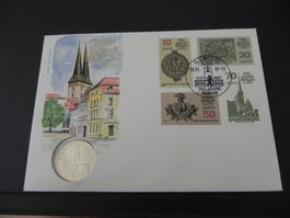 Münzbrief Deutschland DDR 5 Mark 1987 - 1987