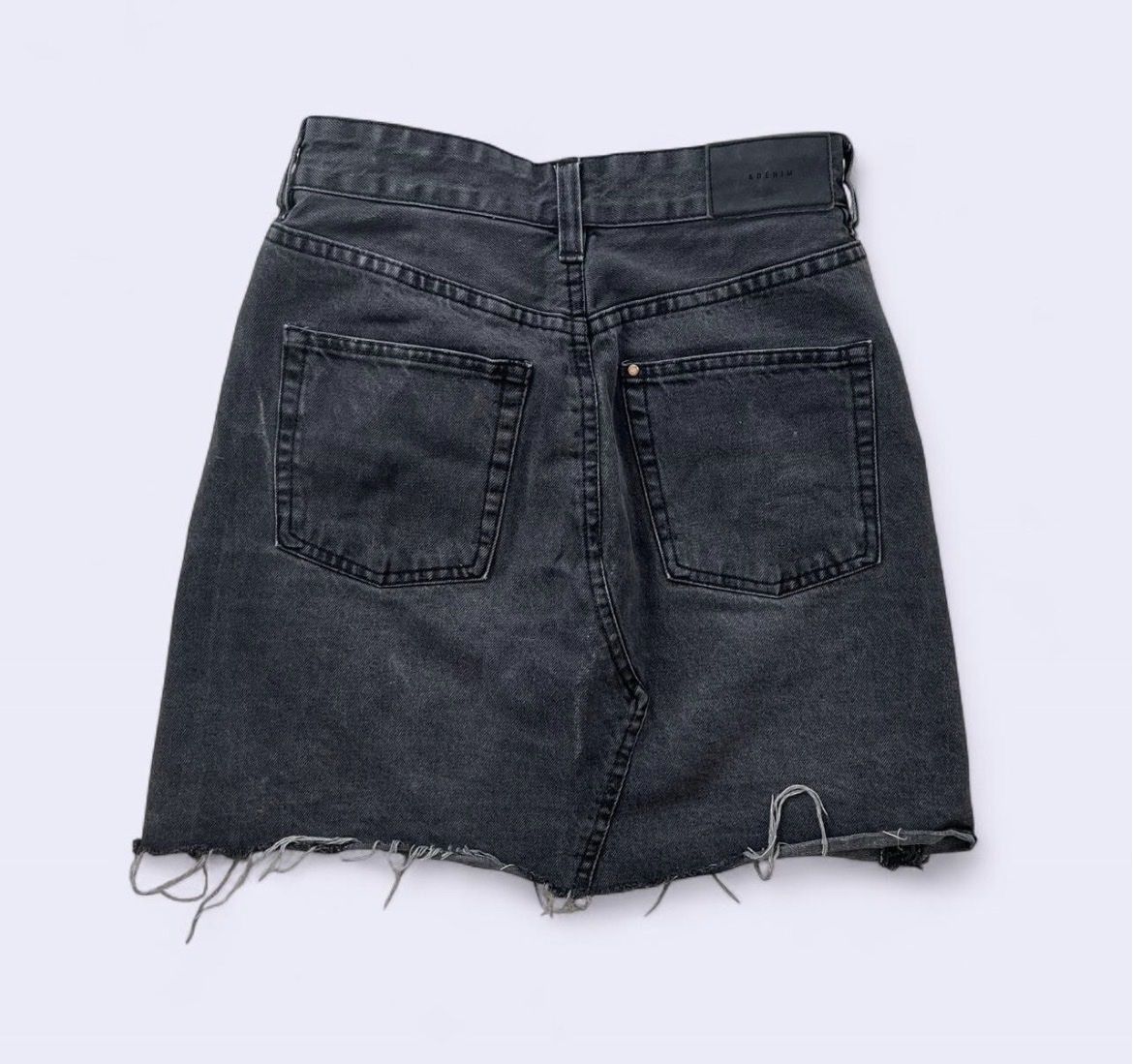 H&M Gonne: Schwarz/Grauer Jeansrock Gr. 34 H&M – Nuovo (secondo la descrizione) da Vaduz venduto da besties 1
