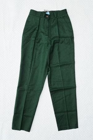 Grüne Vintage Hose Gr. 36 - 100% Wolle by J. RUMMENY