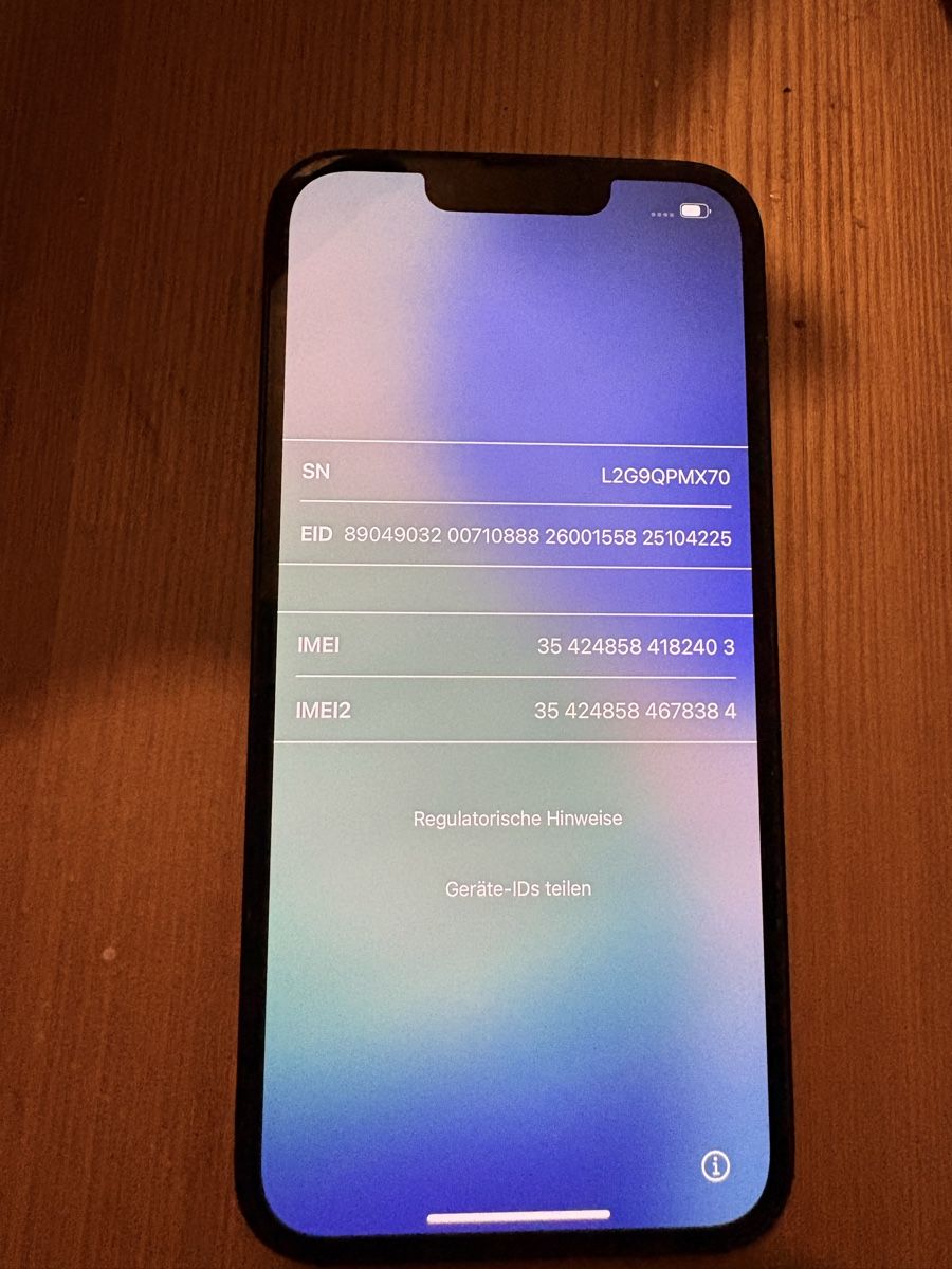 Apple Handys / Smartphones: Iphone 14 128Gb – Gebraucht aus Vinelz von Ameuter 1