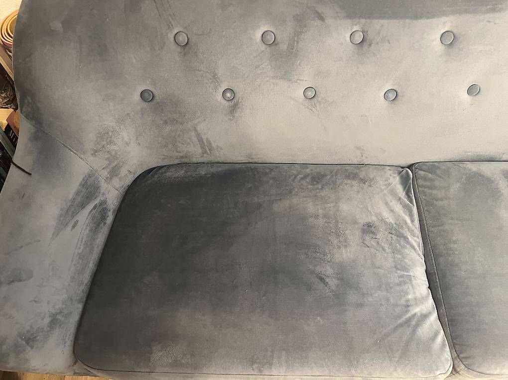 Sofas: Micasa 3er Sofa Samt – D'occasion à Aarau par met_5s8w 3