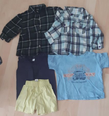 Junge Kleiderpaket, 5 stk., Gr. 74