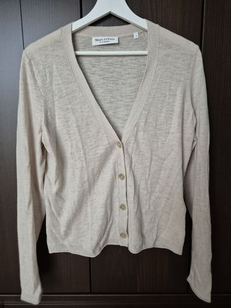 Marc O'Polo Cardigan / Strickjacke beige, Gr. S