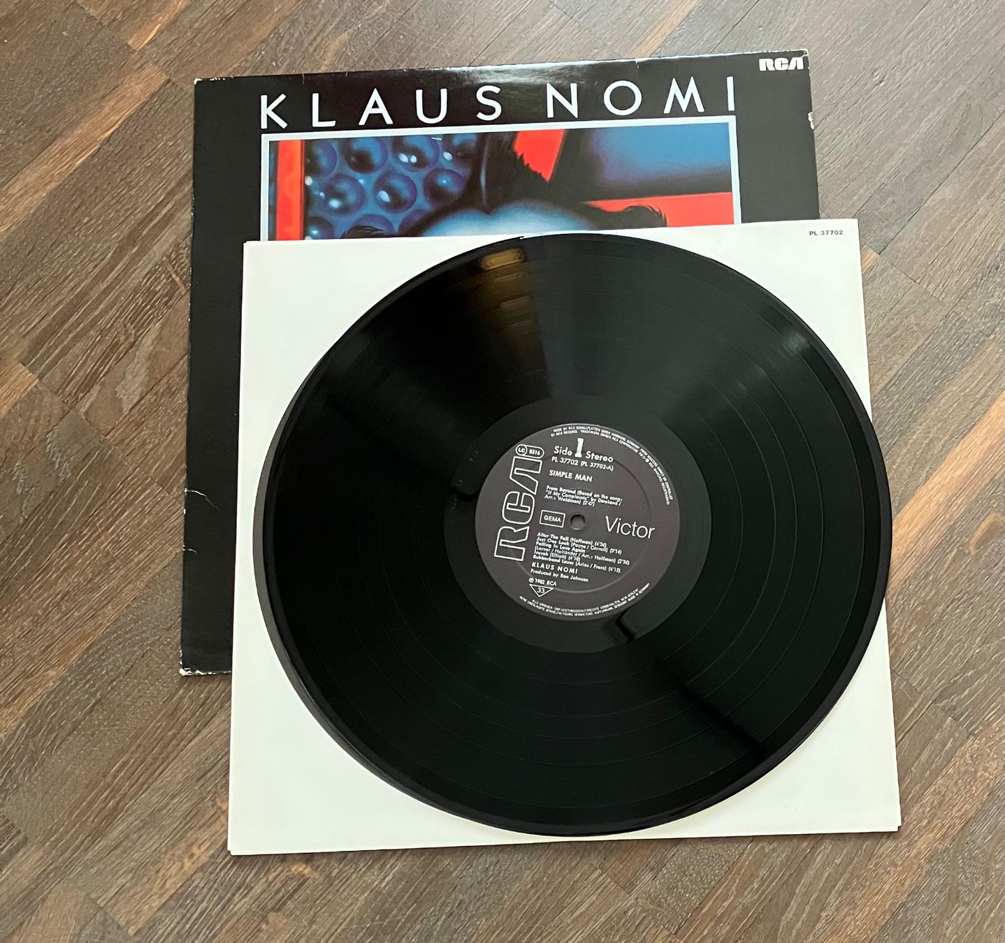 Dischi in vinile: KLAUS NOMI - SIMPLE MAN – Usato da steffisburg venduto da Dstauffer 1