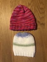 Handgestrickte Babymütze, Wolle, Grösse ca. 0-3 Monate