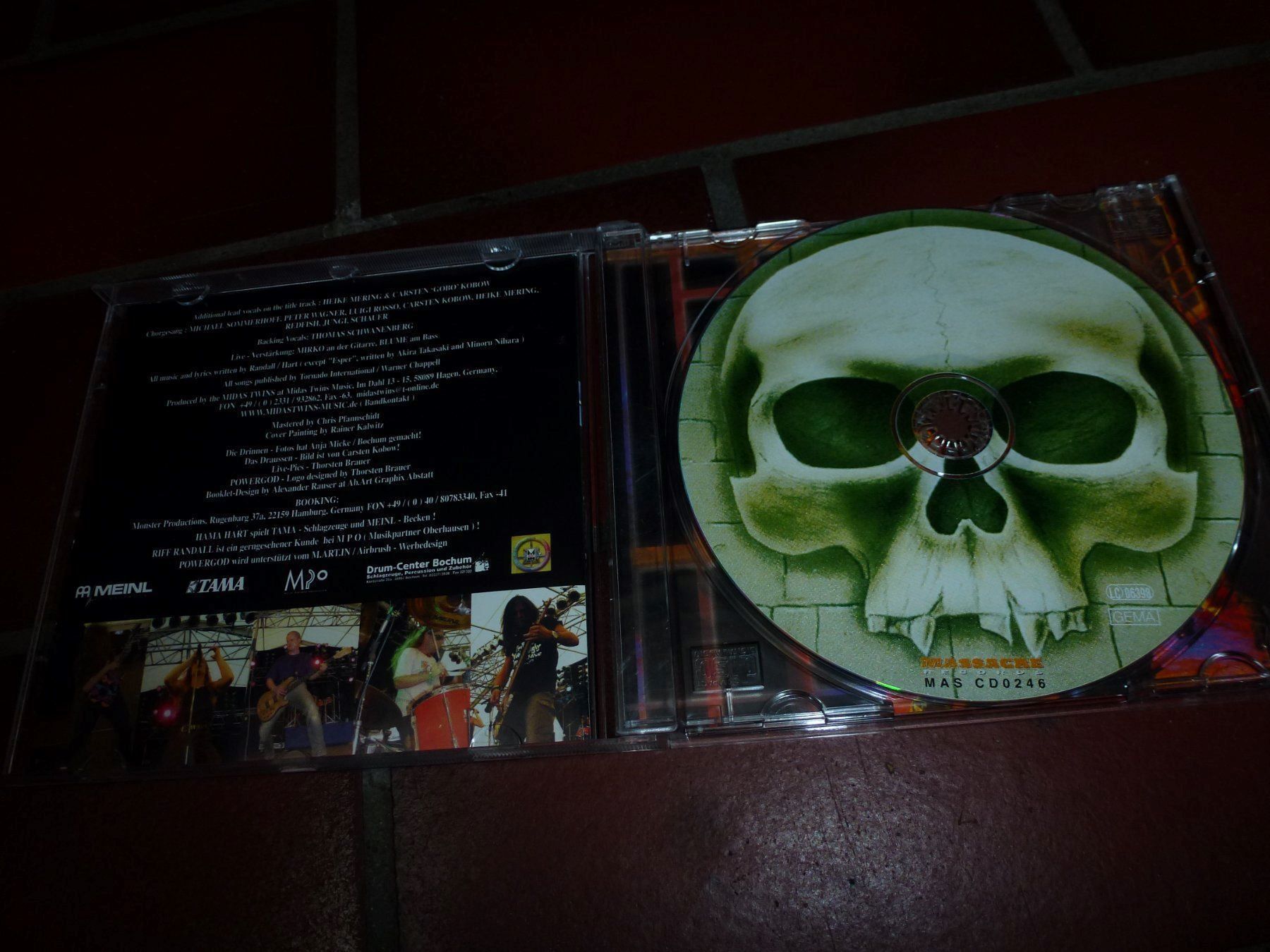 CD: Powergod - Evilution Part II Back to Att – Usato da Olten venduto da Disc-Ausverkauf 1
