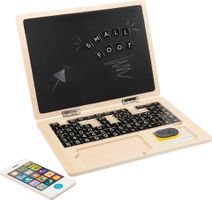 Ordinateur portable en bois avec tableau aimanté ( NEUF )