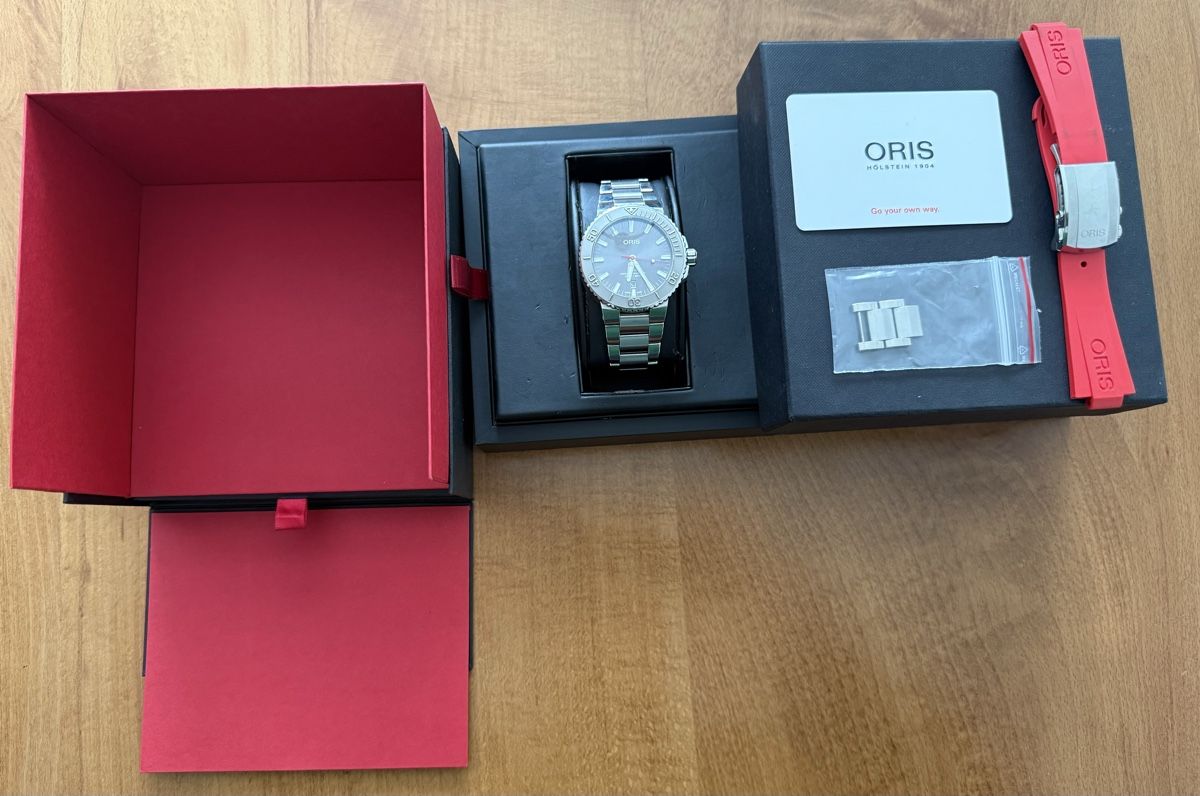 Oris Uhren: Oris Aquis Relief 43.5mm – Gebraucht aus Frenkendorf von VT06