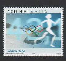 2004, Sondermarke Olympische Spiele Athen (1) **