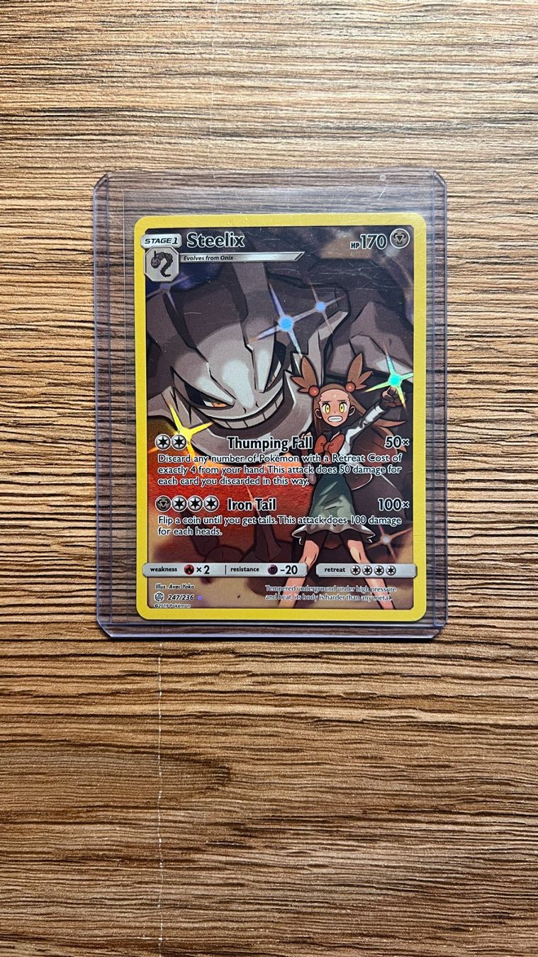 Pokémon Sammelbilder & Trading cards: Steelix - Cosmic Eclipse 237/236 - Englisch - NM – Neu (gemäss Beschreibung) aus Basel von david.rdm