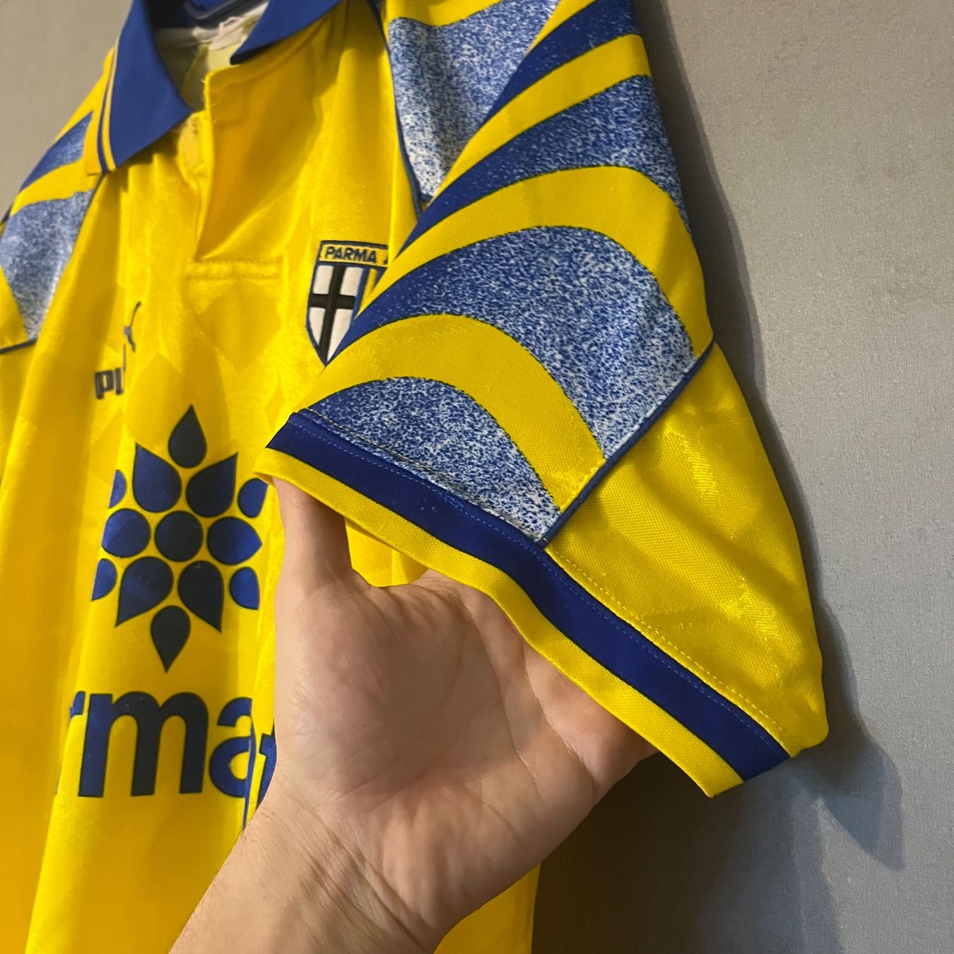 Puma Canottiere & Pantaloni: AC Parma Maglia Puma Baggio – Usato da Winterthur venduto da LaBodega 6