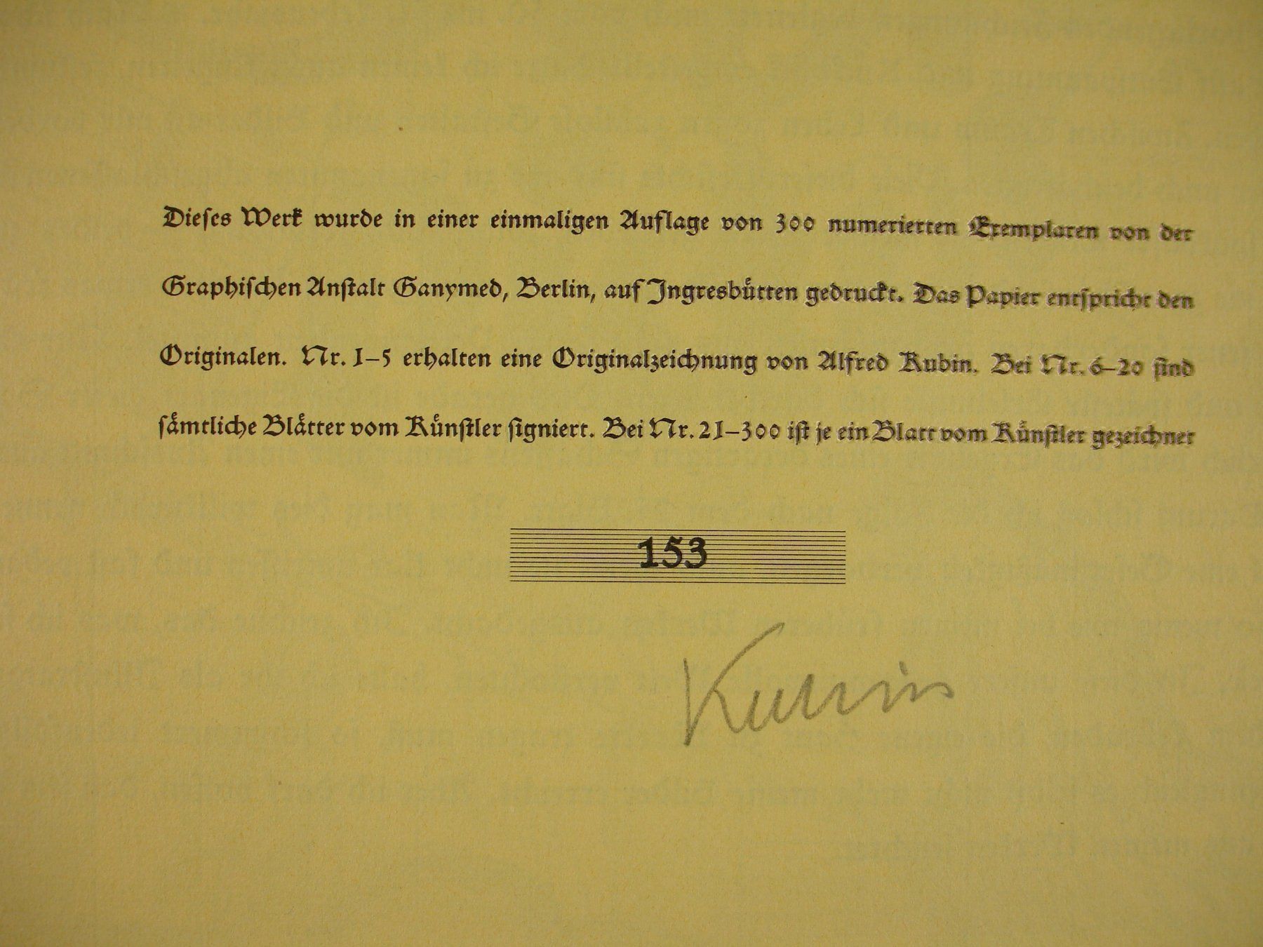 Bücher: ALFRED KUBIN: ORBIS PICTUS – Gebraucht aus Grüningen von Kartensammler 3