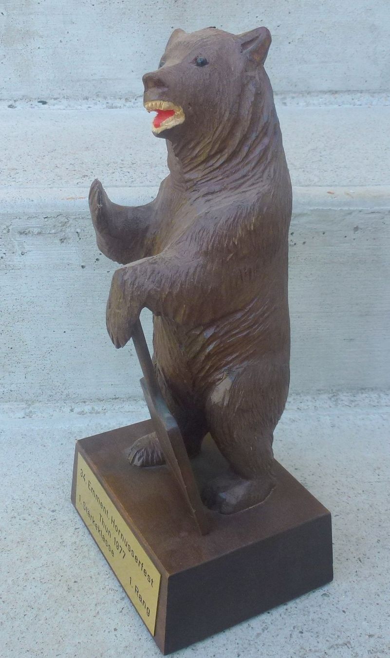 Figurines: ++ Wunderschöner, geschnitzter Brienzer-Bär – D'occasion à Walkringen par Casablanca777 1