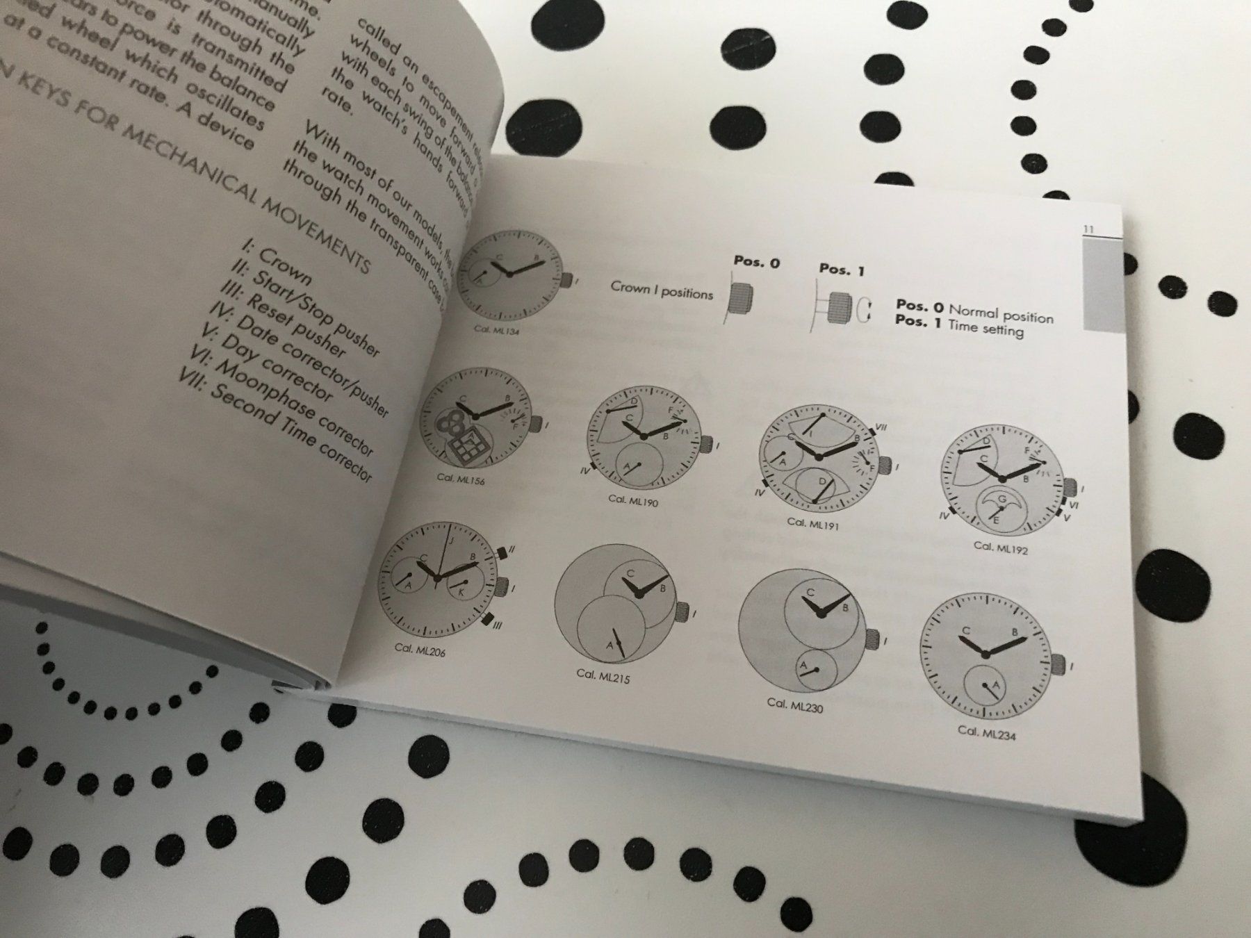 Dokumente: MAURICE LACROIX - OPERATING INSTRUCTIONS FOR US WATCHES !!! – Gebraucht aus Epalinges von dream-watch 2
