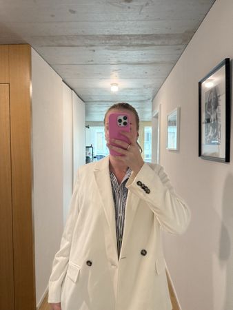 Cream Weekday Blazer