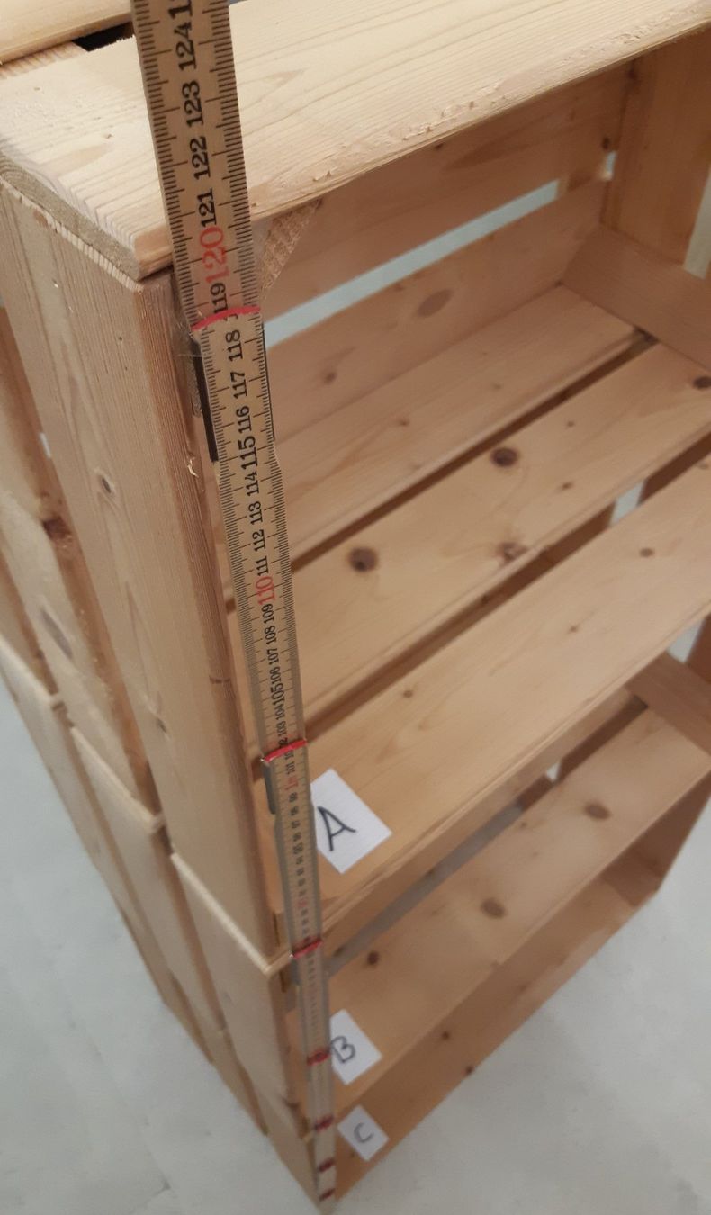 Transportkisten: 3 Stück Harassen, Holz – Gebraucht aus Trubschachen von MarianneJ01 7