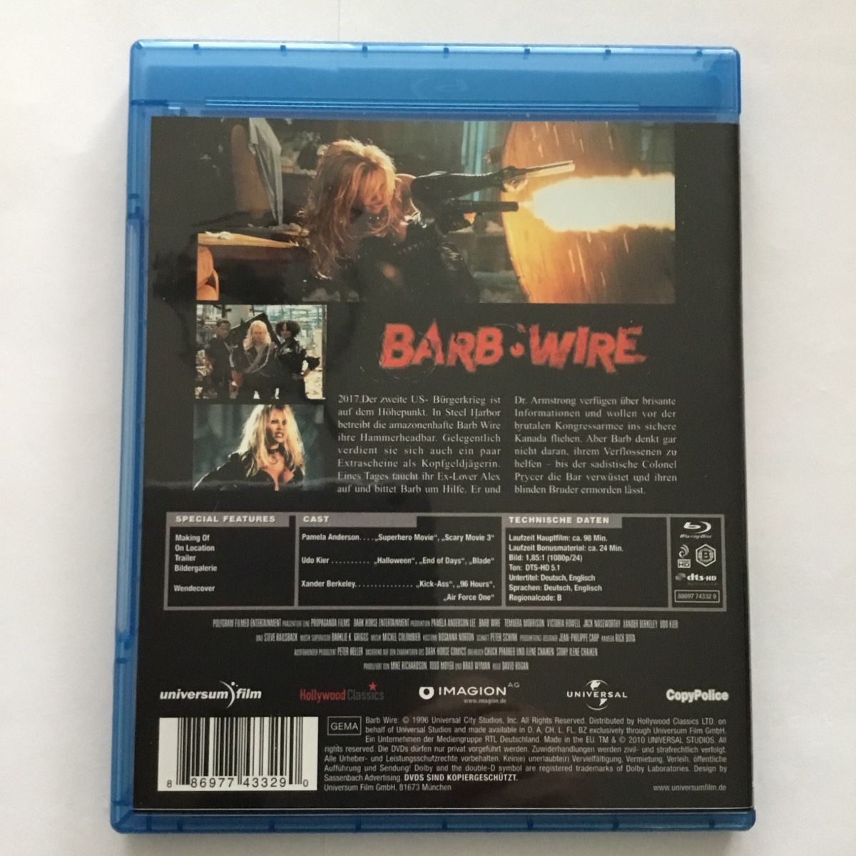 Tous les DVDs: Barb Wire Blu Ray - Neu Wertig – Neuf (Voir description) à Blauen par berlingo65 1