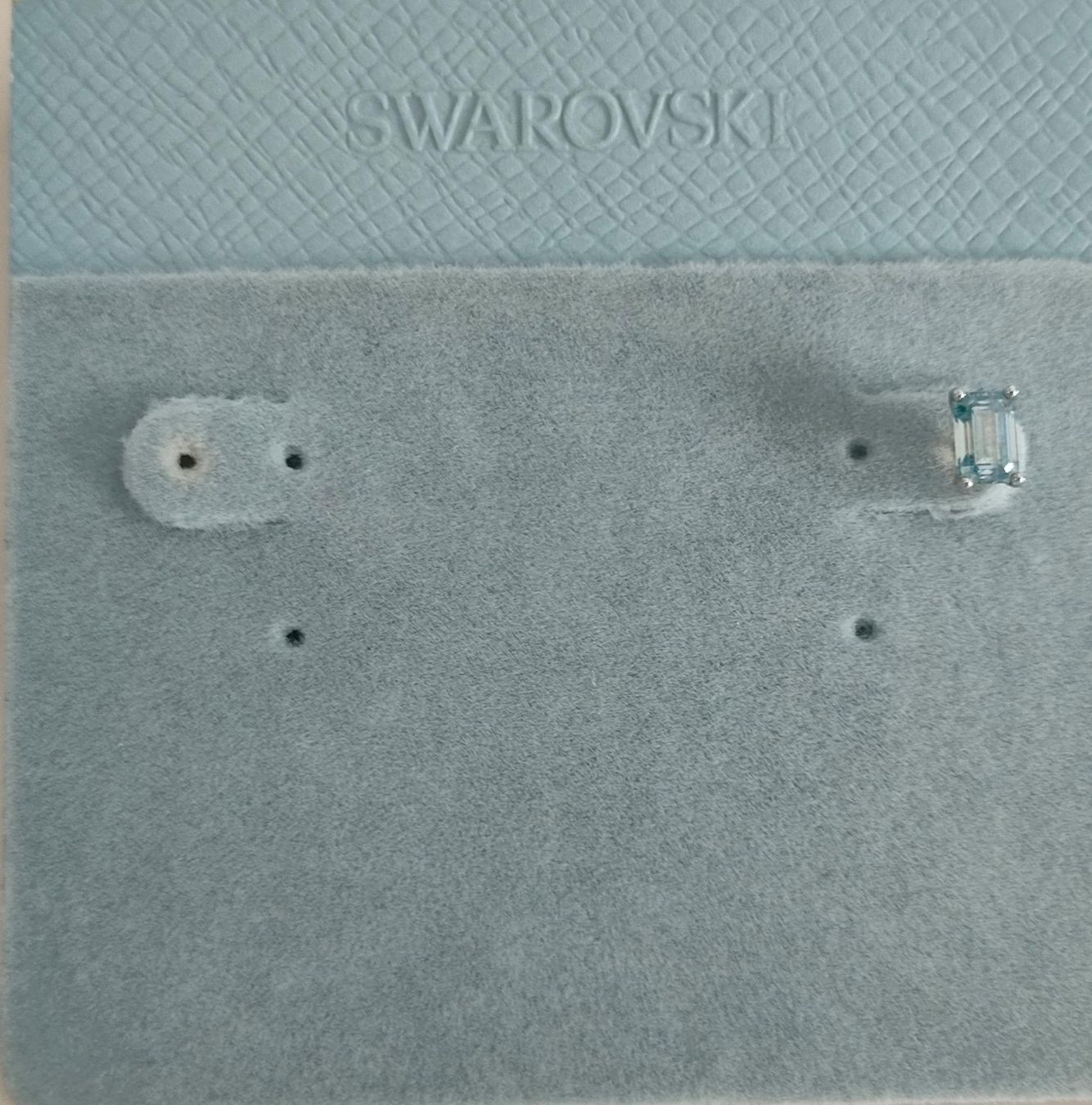 Swarovski Orecchini pendenti & Orecchini a lobo: 1 Swarovski-Ohrstecker "Stilla" Himmel-Blau – Usato da Münsingen venduto da amb_tm2q 2